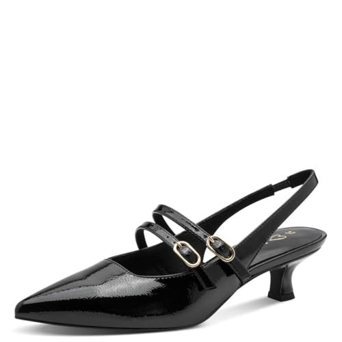 Marco Tozzi Damskie czółenka 2-29508-45, Black Patent, 40 EU, ^, 40 EU
