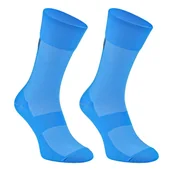 Skarpetki męskie - Skarpety Kolarskie Niebieskie 44-46 - miniaturka - grafika 1
