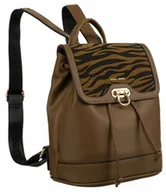 Plecaki - Plecak damski David Jones 6865-3 khaki - DAVID JONES - miniaturka - grafika 1