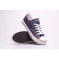 Trampki damskie - Lee Cooper Trampki Damskie, granatowe (LCW-22-31-0877LA), rozmiar 39 - miniaturka - grafika 1