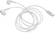 Słuchawki - Activejet Słuchawki przewodowe Typ C białe - miniaturka - grafika 1
