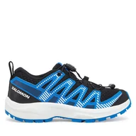 Buty trekkingowe dziecięce - Trekkingi Salomon Xa Pro V8 L47730000 Czarny - miniaturka - grafika 1
