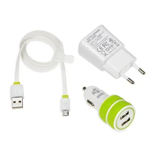 iBox I-Box Zestaw ładowarek: samochodowa i sieciowa 3W1 KIT 2100mA TELIBOLAD0005 [4788304] - Ładowarki samochodowe - miniaturka - grafika 1