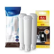 Akcesoria i części do ekspresów do kawy - Zestaw MELITTA filtr Aqualogis AL-TES46 3szt, Tabletki Czyszczące Perfect Clean 4szt - miniaturka - grafika 1