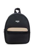 Plecaki szkolne i tornistry - BOSS plecak dziecięcy kolor czarny mały wzorzysty - Boss - miniaturka - grafika 1