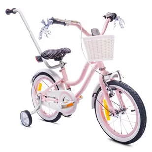 sun baby Rowerek Bmx 14" Heart Bike różowy - Rowery - miniaturka - grafika 1