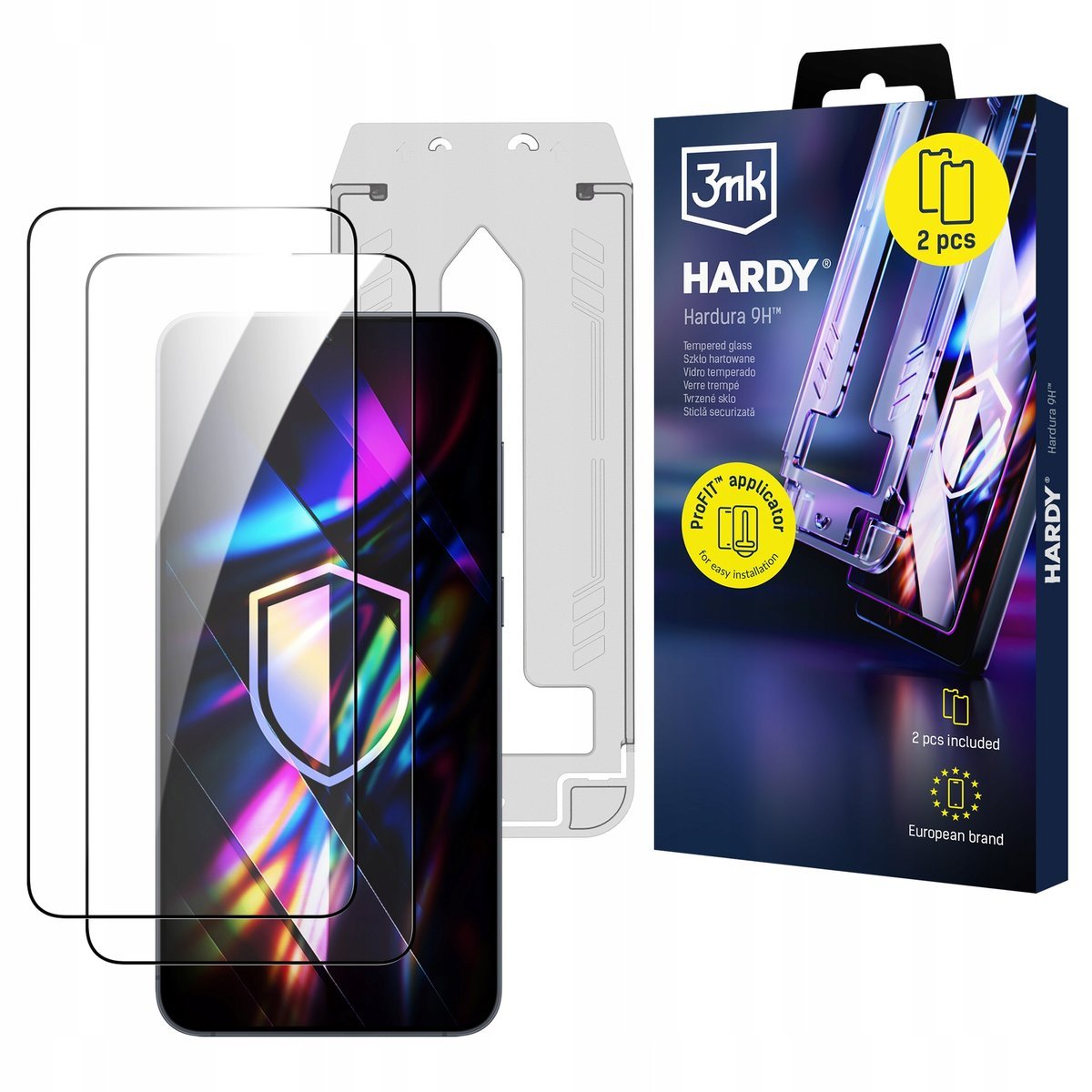 Szkło hartowane z aplikatorem 3mk Hardura 9H do Samsung Galaxy S24+/S25+