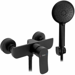 BATERIA PRYSZNICOWA DART CZARNA REA-B3302 - Baterie umywalkowe - miniaturka - grafika 1