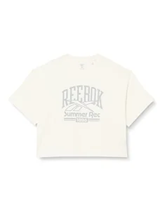 Reebok Damska koszulka z grafiką, czarna, XS, Czarny, L - Koszulki i topy damskie - miniaturka - grafika 1