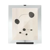 Ramki na zdjęcia - Czarna szklana ramka stojąca 26x30,5 cm Flute – Umbra - miniaturka - grafika 1