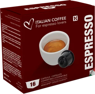 Espresso 16 kapsułek do Dolce Gusto - Kawa w kapsułkach i saszetkach - miniaturka - grafika 1