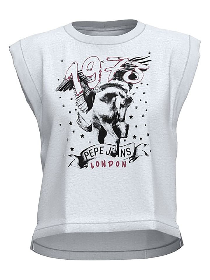 Pepe Jeans Koszulka w kolorze białym