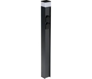 Kanlux 38767-Lampa zewnętrzna z dwoma gniazdkami DASTEN 1xG9/11W/230V 80 cm IP44 czarny - Lampy ogrodowe - miniaturka - grafika 1