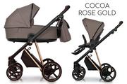 Wózki dziecięce - ROAN IVI 3w1 Cocoa Rose Gold - miniaturka - grafika 1