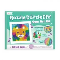 Wyklejanki diamentowe Lew - Zabawki kreatywne - miniaturka - grafika 1