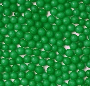 POSYPKA PEREŁKI GROSZKI CUKROWE zielone 4mm 50g - Dodatki do ciast w proszku - miniaturka - grafika 1