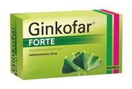 Układ nerwowy - Biofarm Ginkofar Forte 60 szt. - miniaturka - grafika 1