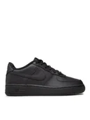 Buty dla dziewczynek - Nike Sneakersy Air Force 1 Le (GS) DH2920 001 Czarny - miniaturka - grafika 1