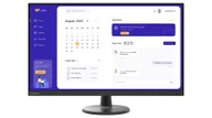 Monitory - Lenovo ThinkVision C32u-40 31.5" VA 63DAGAT2EU - miniaturka - grafika 1