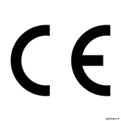 Systemy ekspozycyjne i znaki informacyjne - MA011 POTWIERDZENIE ZGODNOŚCI WYROBU, FN - FOLIA SAMOPRZYLEPNA; (100X100MM) - miniaturka - grafika 1