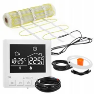 Ogrzewanie podłogowe - Mata grzewcza pod płytki MISSION AIR PTC MA-160W/m² 3m² (6mb x 50cm) + regulator Taurus Biały - miniaturka - grafika 1