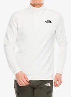 Bluzy sportowe męskie - Bluza polarowa The North Face 100 Glacier 1/4 Zip - white dune/npf - miniaturka - grafika 1
