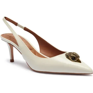 Kurt Geiger Skórzane szpilki 225-BELGRAVIA - Czółenka - miniaturka - grafika 1