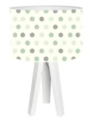 Lampy stojące - Macodesign Lampa biurkowa Pastelowe kropeczki mini-foto-261w, 60 W - miniaturka - grafika 1