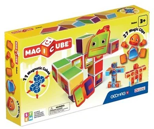 Geomag GEOMAG MAGICUBE Roboty 3+ 871772001423 - Klocki - miniaturka - grafika 5