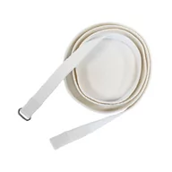 Łóżeczka i kojce - LEANDER - długie pasy do kołyski Leander Classic™ z materacem, białe - miniaturka - grafika 1