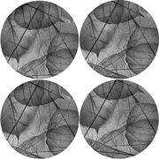 Obrusy i serwetki - Zestaw podkładek na stół okrągłych 4D - FRAGILE - miniaturka - grafika 1