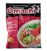 Szybkie dania obiadowe - Zupka błyskawiczna o smaku wołowiny Omachi 79g - miniaturka - grafika 1