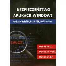 zbiorowa Praca Bezpieczeństwo aplikacji windows - Bezpieczeństwo - miniaturka - grafika 1