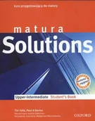 Książki do nauki języka angielskiego - Matura Solutions Upper Intermediate Students Book - miniaturka - grafika 1