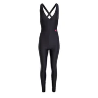 Kombinezony - Damski Kombinezon GUESS DELMA JUMPSUIT V3YD09KBOA2-JBLK – Czarny - miniaturka - grafika 1