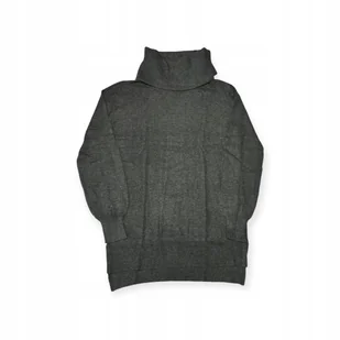 Ponczo sweter golf damski LOFT M - Swetry damskie - miniaturka - grafika 1