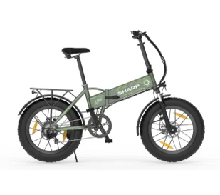 Sharp BK-FS08E-GG Zielony - Rowery elektryczne - miniaturka - grafika 1