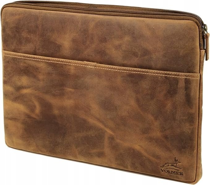 Fa.Volmer torba na laptopa skóra naturalna 15,6 brązowa