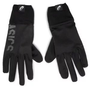 Rękawiczki - Asics Rękawiczki Męskie Running Gloves 3013A033 Performance Black 001 - grafika 1