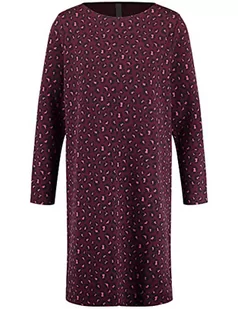 GERRY WEBER Edition Damska sukienka 785108-44098 z dzianiny, czerwona/pomarańczowa/fioletowa/różowa, 48 - Sukienki - miniaturka - grafika 1