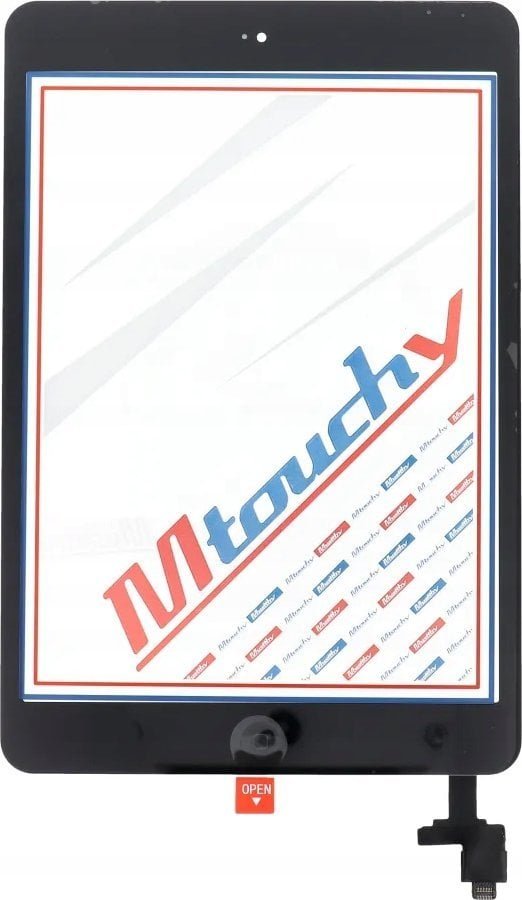 Samsung MUSTTBY Ekran dotykowy + taśma klejąca + Home do iPAD Mini2 czarny