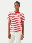 Koszulki i topy damskie - Tommy Hilfiger T-Shirt WW0WW48699 Różowy jasny Regular Fit - miniaturka - grafika 1