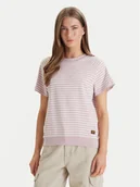 Koszulki i topy damskie - G-Star Raw T-Shirt D24512-D979 Fioletowy Regular Fit - miniaturka - grafika 1