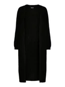 Swetry damskie - Pieces Kardigan "Maggy" w kolorze czarnym - miniaturka - grafika 1