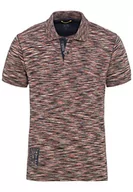 Koszulki męskie - camel active Koszulka męska 409965/1P24, Coral Red, S, Coral Red, S - miniaturka - grafika 1