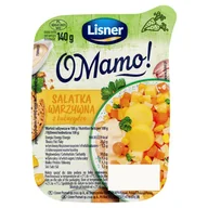 Szybkie dania obiadowe - O Mamo! Sałatka warzywna z kukurydzą 140 g Lisner - miniaturka - grafika 1