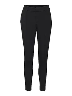 VERO MODA Damskie spodnie garniturowe VMEVA MR Tailored Pant GA NOOS, czarny, 30-XL - Spodnie damskie - miniaturka - grafika 1