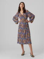 Sukienki - Vero Moda Sukienka codzienna Kira 10290247 Kolorowy Loose Fit - miniaturka - grafika 1