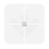 Wagi łazienkowe - TrueLife FitScale W5 BT Biała - miniaturka - grafika 1