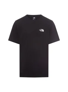 The North Face Koszulka męska Mężczyźni Bawełna czarny jednolity, M - Koszulki męskie - miniaturka - grafika 1